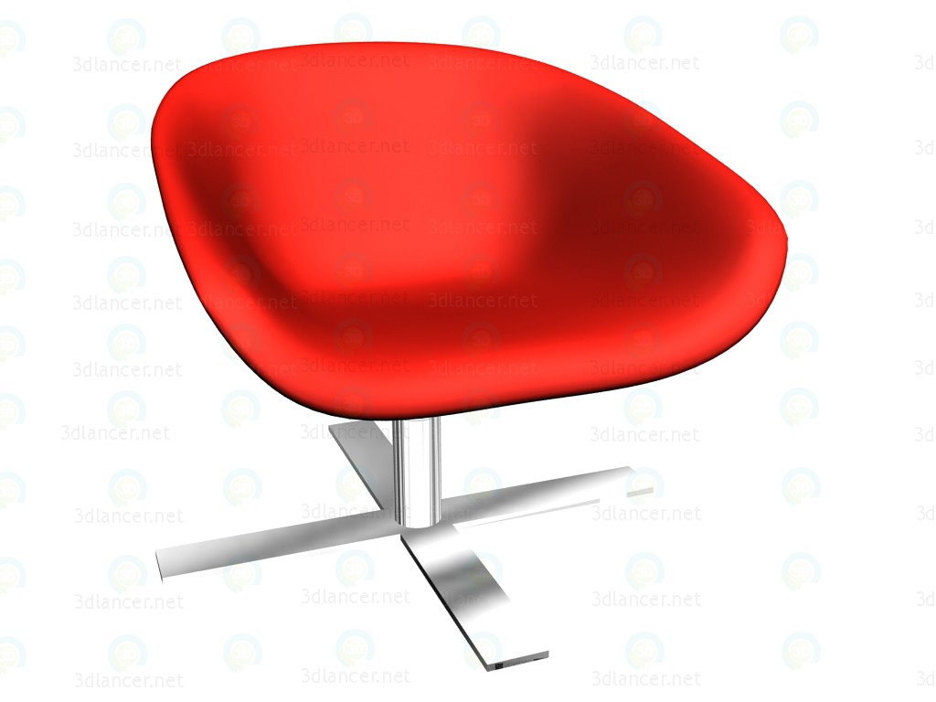 modello 3D Un sedia mpg - anteprima