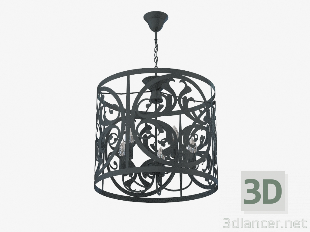 modello 3D Castello di lampadari (249017005) - anteprima