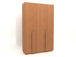 Wardrobe MW 04 wood (option 1, 1830x650x2850, wood red)
