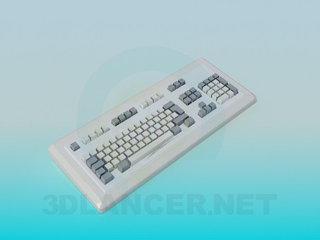 3d модель Клавіатура – превью
