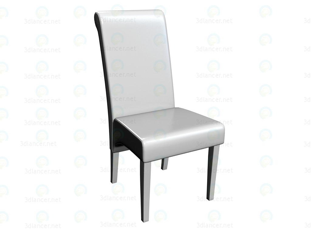 3D modeli Sandalye "Isis beyaz melek" - önizleme