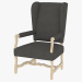 3 डी मॉडल armrests बेल्जियम विंग हाथ कुर्सी के साथ एक भोजन कुर्सी (8826.1100.1.W006) - पूर्वावलोकन