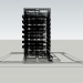 modello 3D di Serie Khrushchev a nove piani 86-011 comprare - rendering
