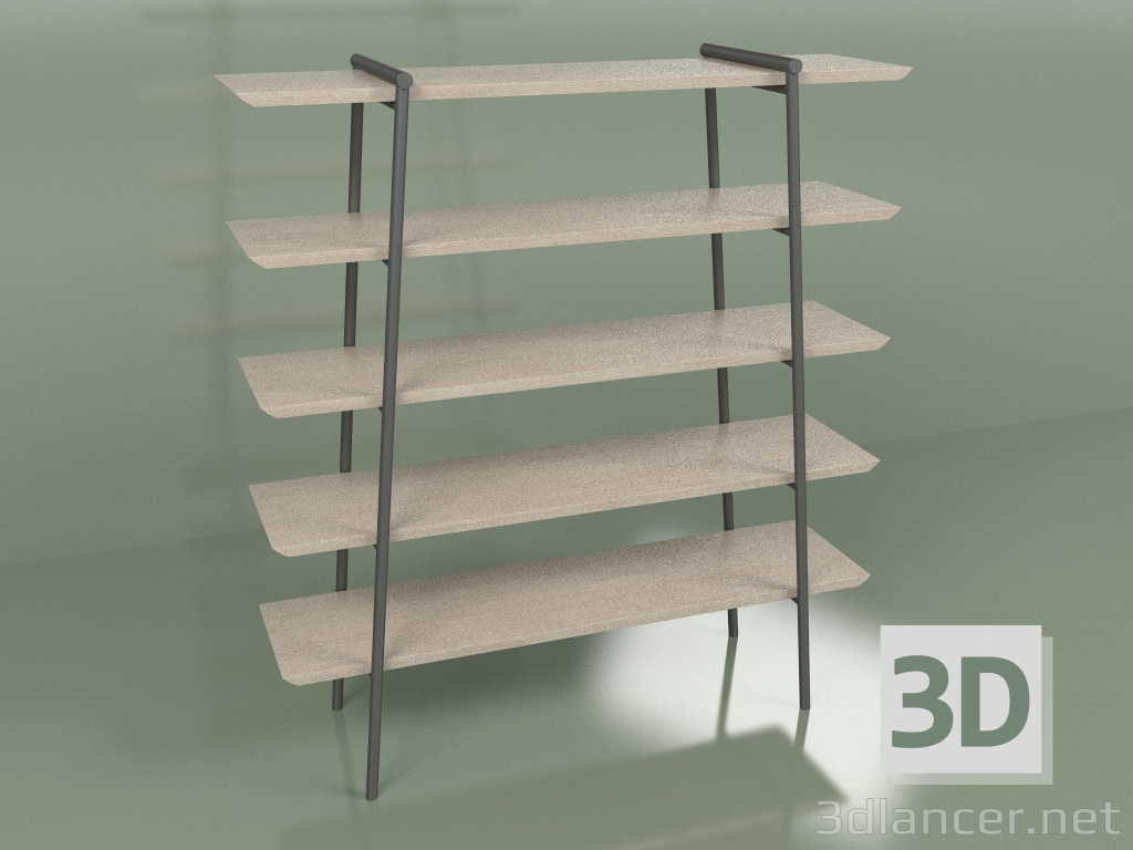 modèle 3D Etagère Duoo - preview