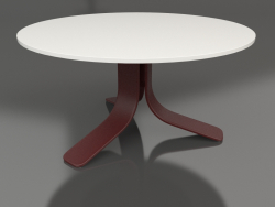 कॉफ़ी टेबल Ø80 (वाइन रेड, डेकटन जेनिथ)