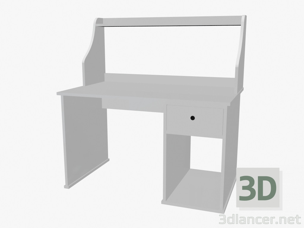 modello 3D Tavolo lavoro Yuhan - anteprima