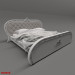 3d модель ліжко – превью
