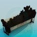 3d model Sofa with carved - preview