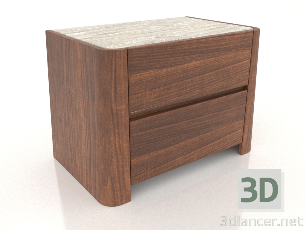 modèle 3D Table de chevet Vesper - preview