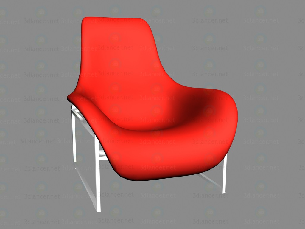 3D modeli MPR sandalye 1 - önizleme