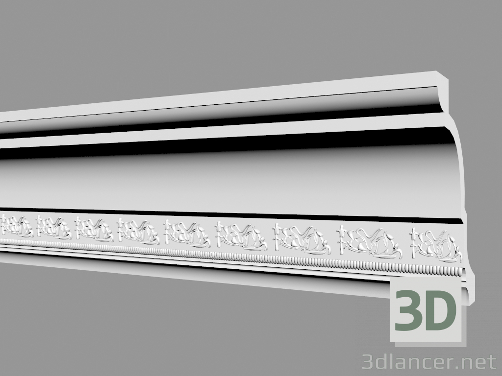 modèle 3D Corniche C1020 - preview