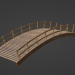 3D Modell Brücke anpassbar - Vorschau
