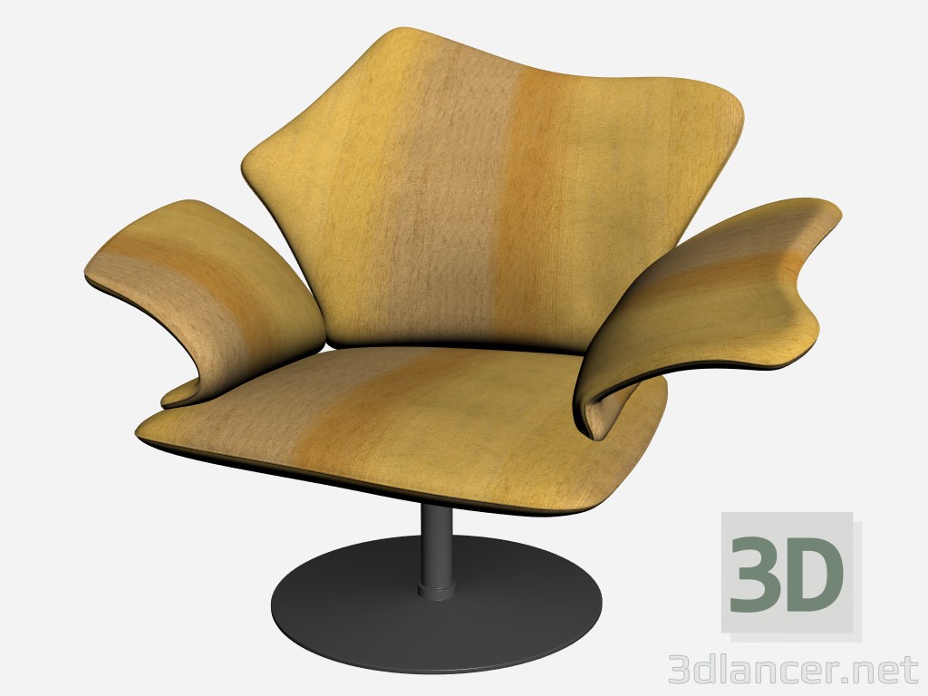 3 डी मॉडल कुर्सी Njal - पूर्वावलोकन
