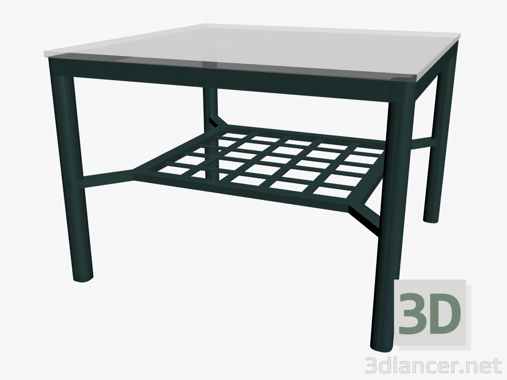 3d model Granas de café de mesa mesa de café (pequeño) - vista previa