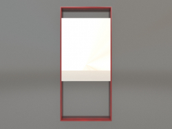 Mirror ZL 08 (450х1000, red)