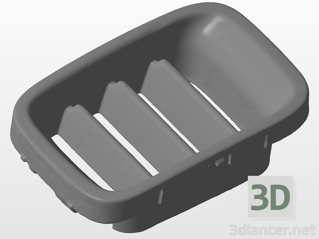 3D modeli Suzuki Jimny 3 radyatör ızgarası - önizleme