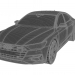 modèle 3D de Audi A7 2018 acheter - rendu