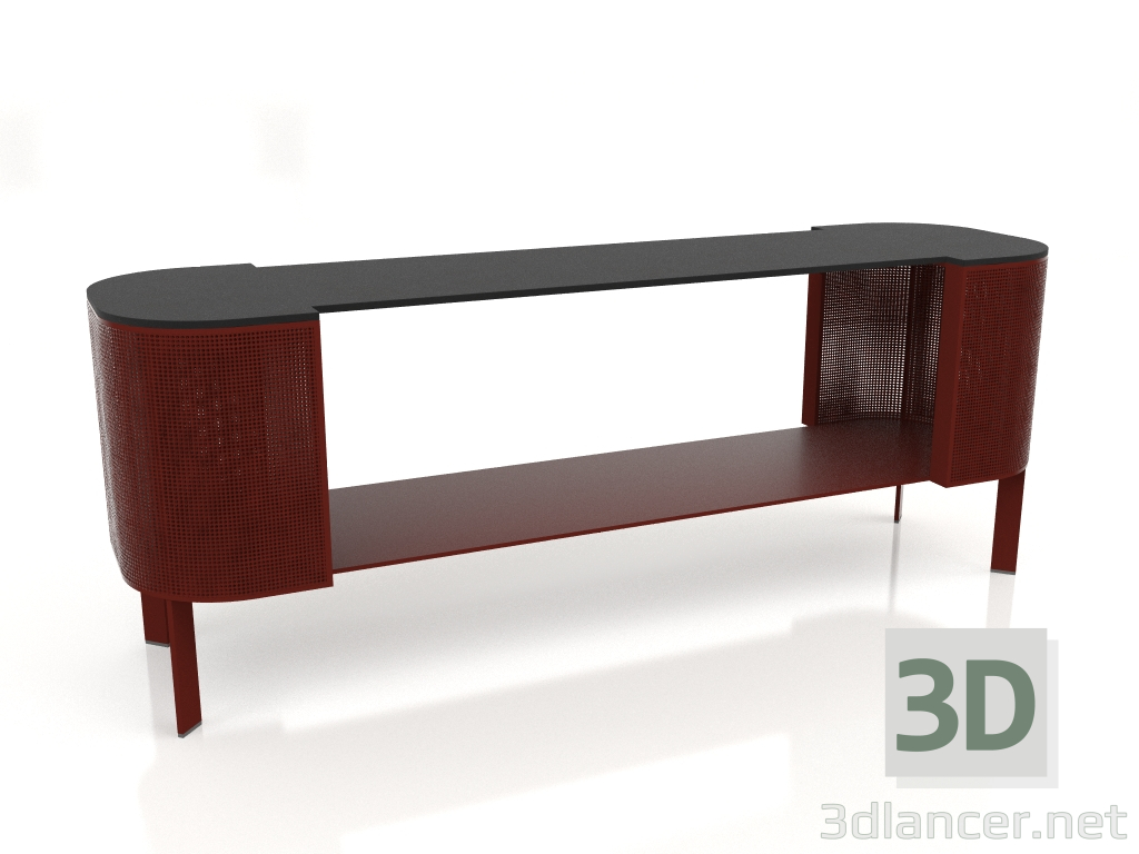 3d model Buffet (Wine red) - preview