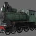 modello 3D di Locomotiva comprare - rendering