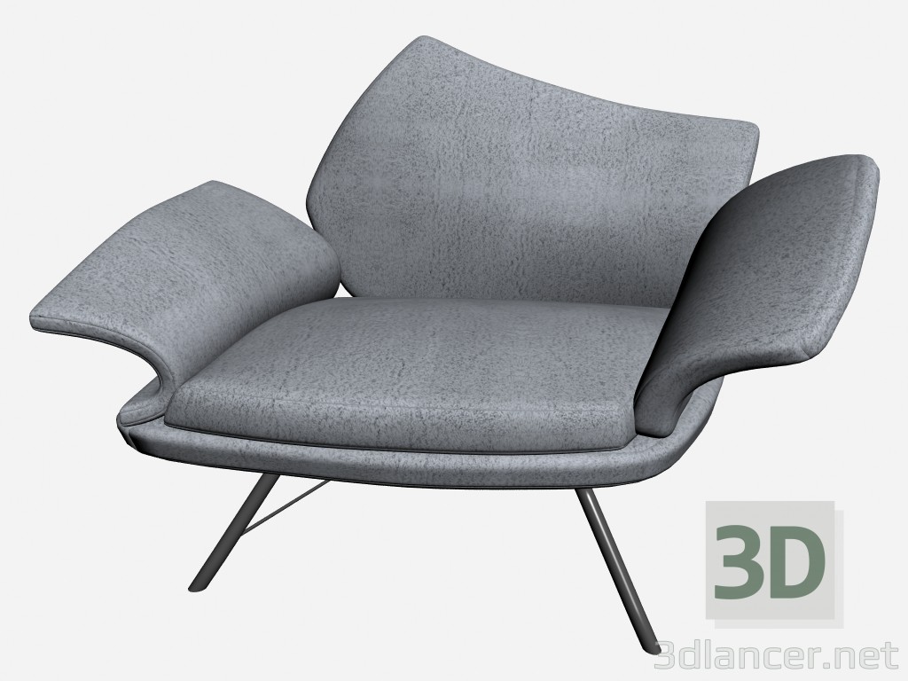3D Modell Stuhl Njalina - Vorschau