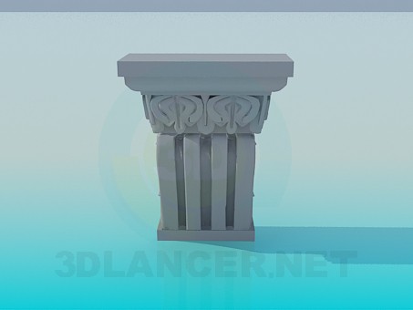 modello 3D Elemento decorativo - anteprima