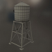 3d Water_Tower model buy - render