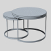 3d Coffee table set model buy - render