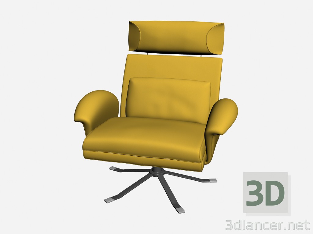 modello 3D Sedia Parco - anteprima