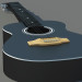 3d Acoustic guitar model buy - render