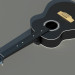 3d Акустическая гитара модель купить - ракурс