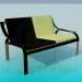 3D Modell 2-Bett-Sofa - Vorschau