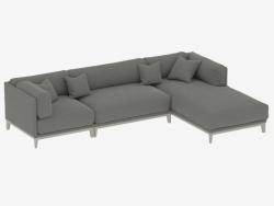 Modulsofa CASE 3120mm (Art. 903-922-914)