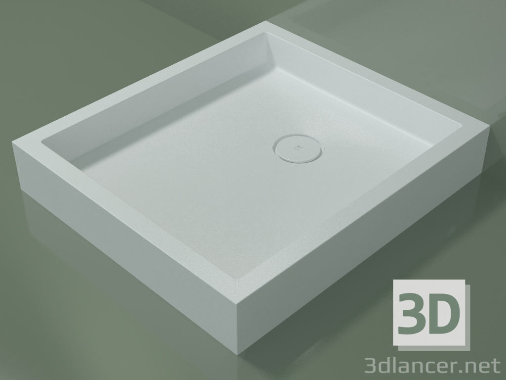 modèle 3D Receveur de douche Alto (30UA0137, Glacier White C01, 80x90 cm) - preview