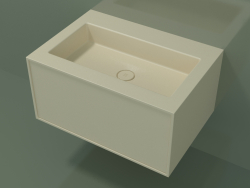 Washbasin with drawer (06UC42401, Bone C39, L 72, P 50, H 36 cm)