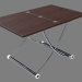 3d model Table-transformer B2202 wenge - preview