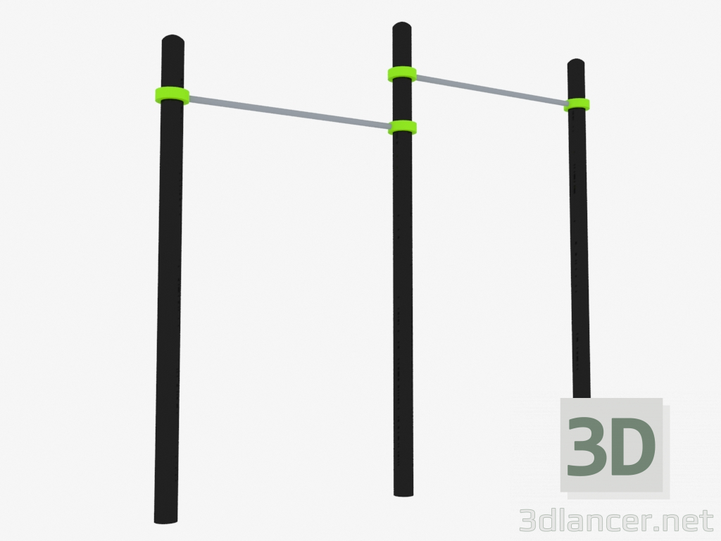 modèle 3D Complexe sportif (W0005) - preview