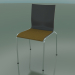 3 डी मॉडल कपड़े असबाब के साथ 4-पैर की कुर्सी (101) - पूर्वावलोकन