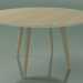 modèle 3D Table ronde 3501 (H 74 - P 134 cm, M02, Chêne blanchi) - preview