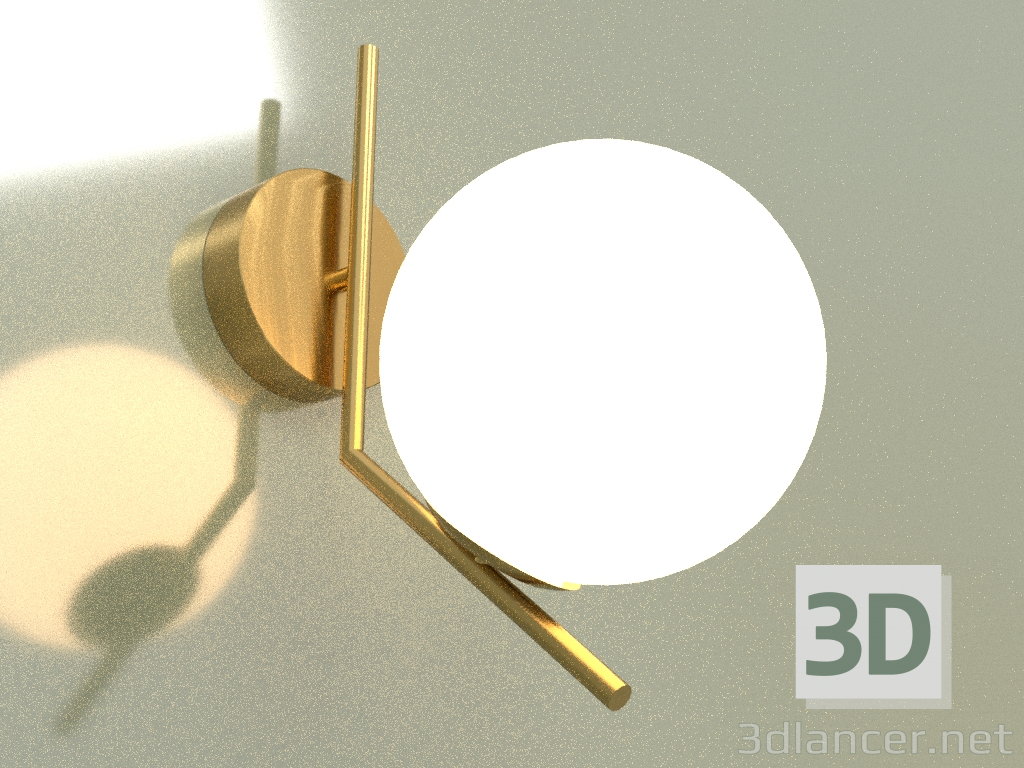 3D modeli Duvar lambası IC WALL 150 GD 16014 - önizleme