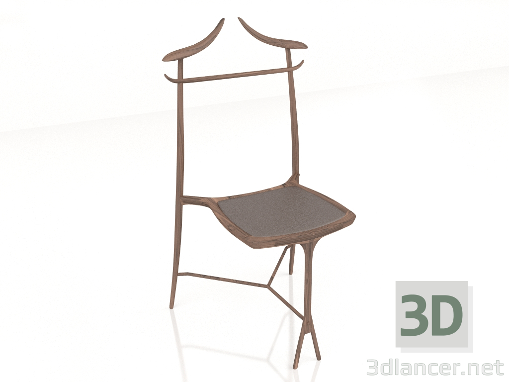 3D Modell Stuhl Chambre Close - Vorschau