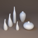 modèle 3D de Vases en porcelaine acheter - rendu