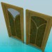 3D modeli Kapı süsleri ile - önizleme
