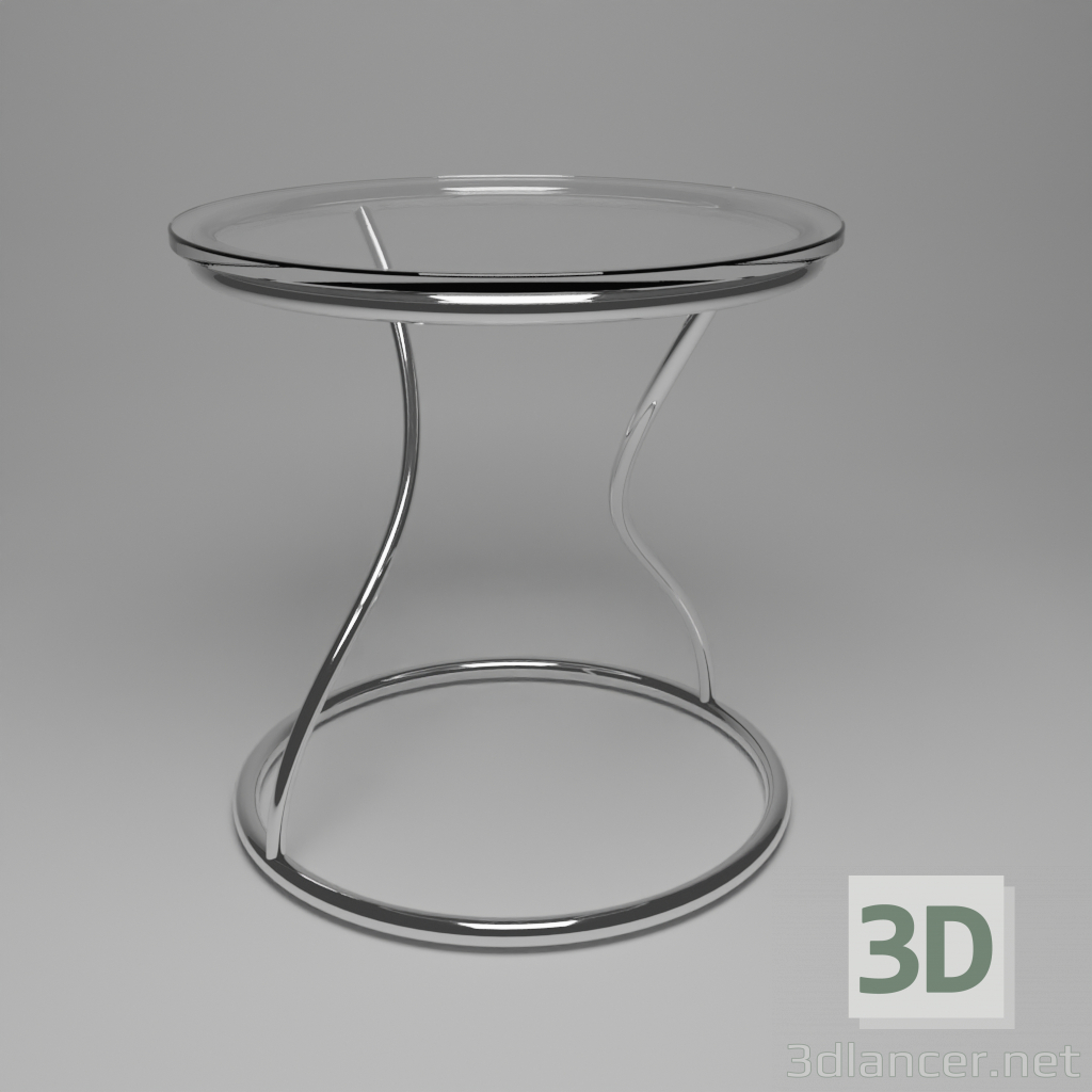 modèle 3D de Table en sablier acheter - rendu