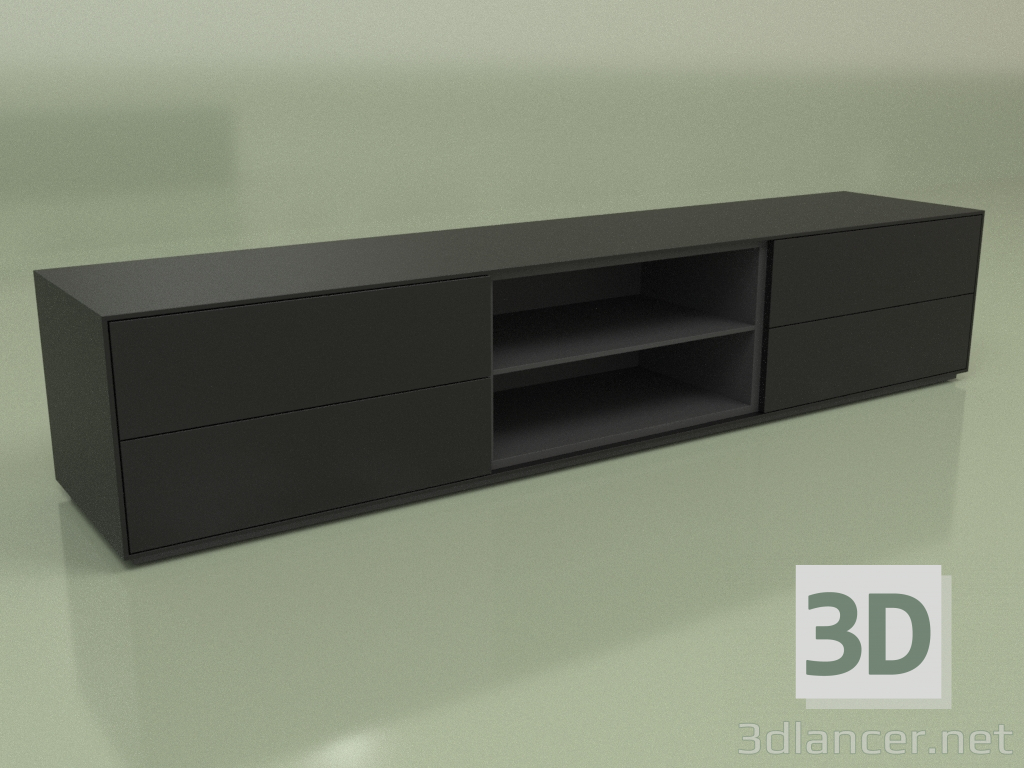 modello 3D Porta TV Idea 4W2 (2) - anteprima