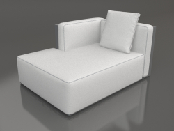Modulo divano, sezione 2 sinistra (Antracite)
