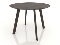 Yemek masası BRASKO 1000x1000x750 mm (koyu meşe)