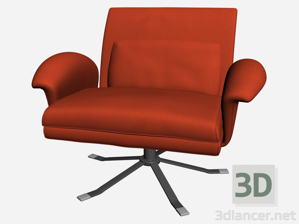 3D modeli Sandalye Park 1 - önizleme