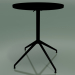 3d model Round table 5709, 5726 (H 74 - Ø59 cm, spread out, Black, V39) - preview