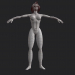3d model Young Female - preview