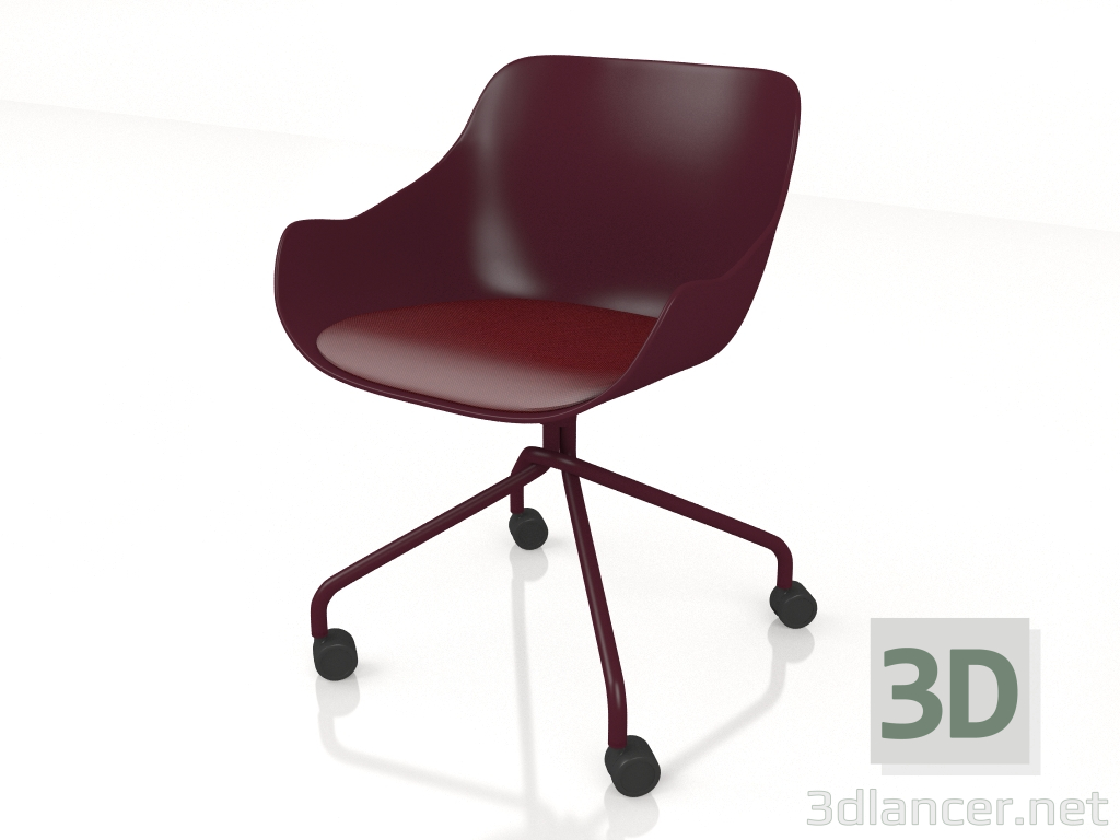 modèle 3D Chaise Baltique Remix BL3P13K - preview